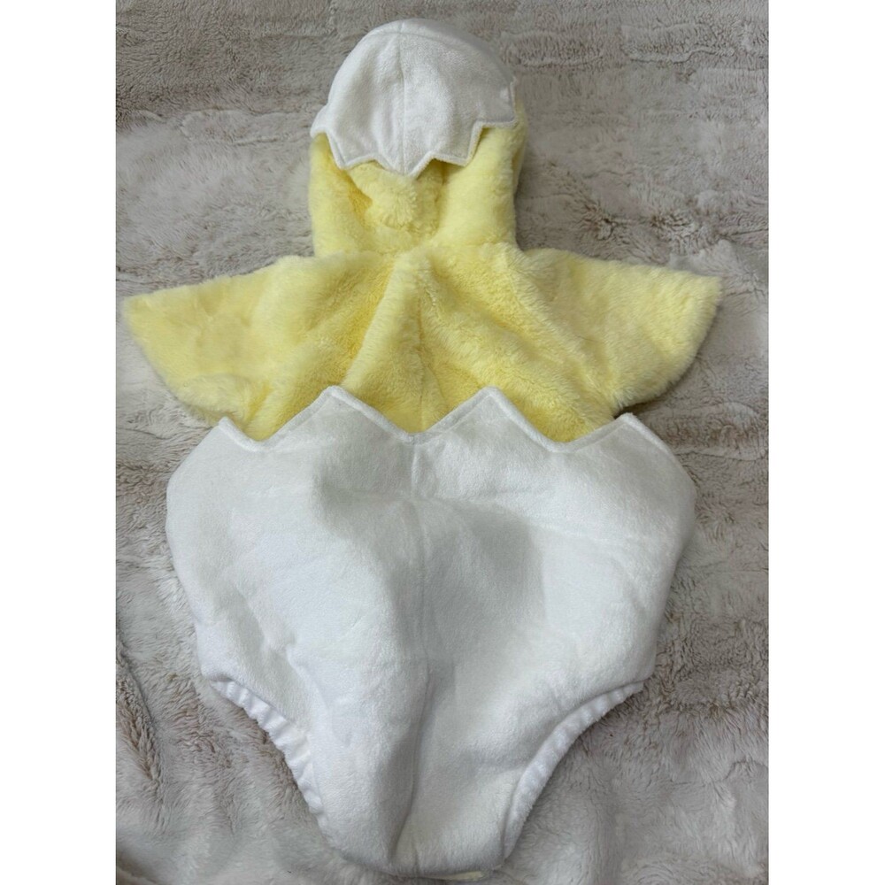 Pottery Barn Kids BABY CHICK w/ EGG Halloween Costume Infant Toddler 6-12 Months - Picture 5 of 6